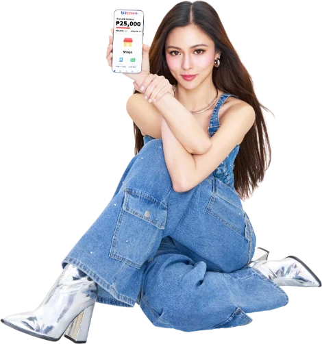 Kim Chiu with the Billease app